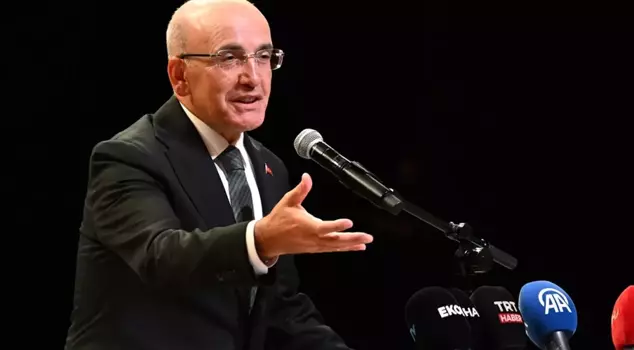 Minister Şimşek's striking words on live broadcast: 