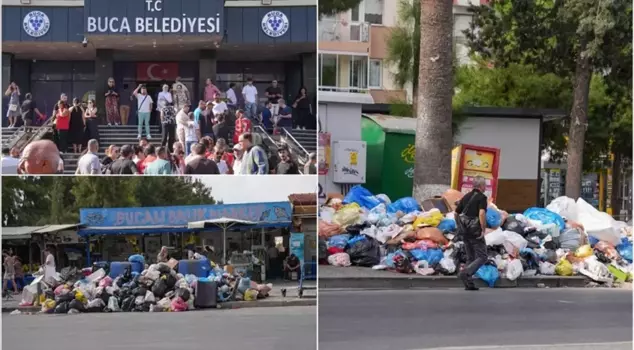 The protest of the workers in Buca, Izmir, who quit their jobs due to not receiving their salaries, has ended.