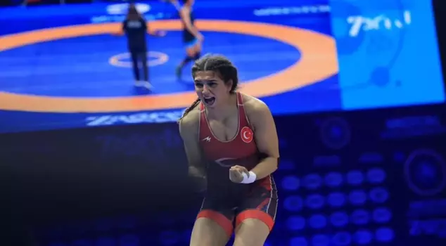 Our national athlete Nesrin Baş has reached the finals of the World Wrestling Championship.
