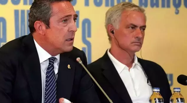 Ali Koç could only say one sentence upon hearing that Mourinho had reached an agreement with Benfica.