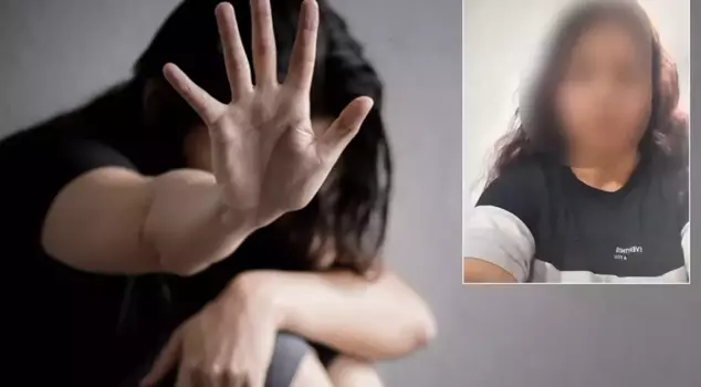 The unfortunate young girl recounted the moments of horror by recording a video: 