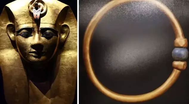 They stole and melted down the priceless 3,000-year-old gold bracelet of the Pharaoh.