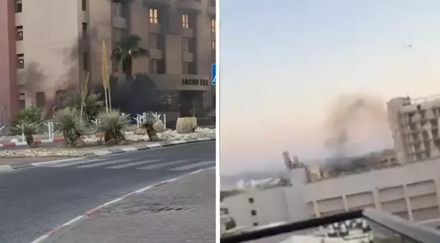 The smoke has risen from Israel this time! The attack that left Netanyahu stunned.
