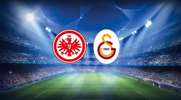 The starting lineups for the Eintracht Frankfurt-Galatasaray match have been announced.