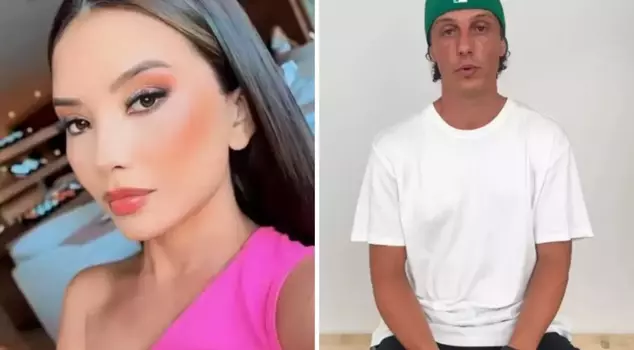 The former football player is alleged to have threatened his girlfriend, with whom he was in a polyamorous relationship, with death.