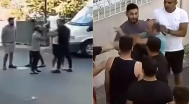 The traffic thugs came to beat up the person they were arguing with and assaulted his mother.