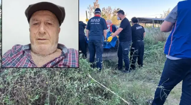 The elderly man who had been missing for 6 days was found dead in an irrigation canal.