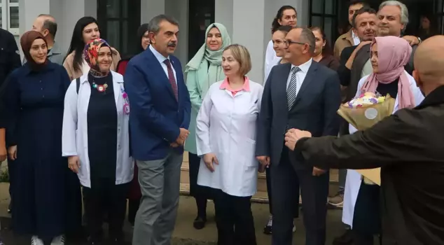 The duty teacher did not recognize the Minister of National Education, Yusuf Tekin.
