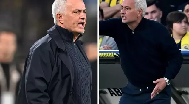 Mourinho's new style at Benfica, where he appeared in a sweater for the match, caught attention at Fenerbahçe.