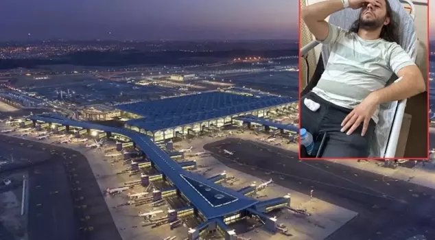 Istanbul Airport was embroiled in a taxi driver fight! Two people were injured, and hundreds protested.