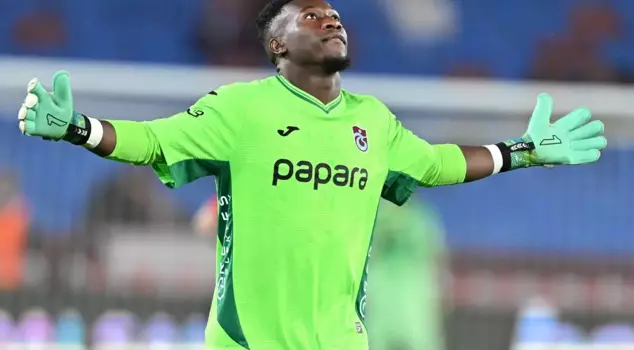 Onana's assist brought a point to Trabzonspor.