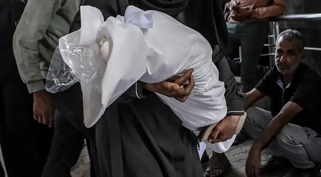 A 7-month-old baby lost their life to Israeli gunfire in their mother's arms.