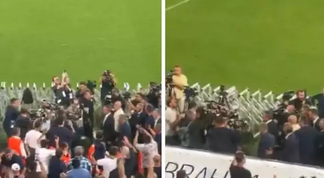 Ali Koç, who lost the election at Fenerbahçe, left the stadium to applause.