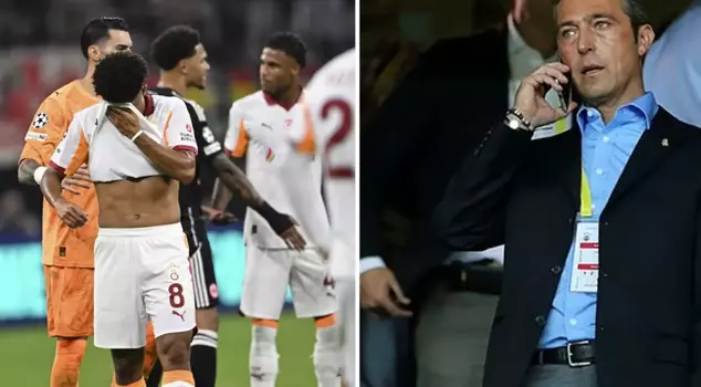 Ali Koç's dramatic phone call to Frankfurt! He called before the match was over.