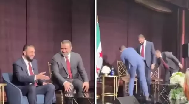 A move from Şara that will receive applause in the USA! Look at what happened when a chair was given to his minister instead of a seat!