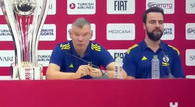 The moment that angered Melih Mahmutoğlu before the cup match.