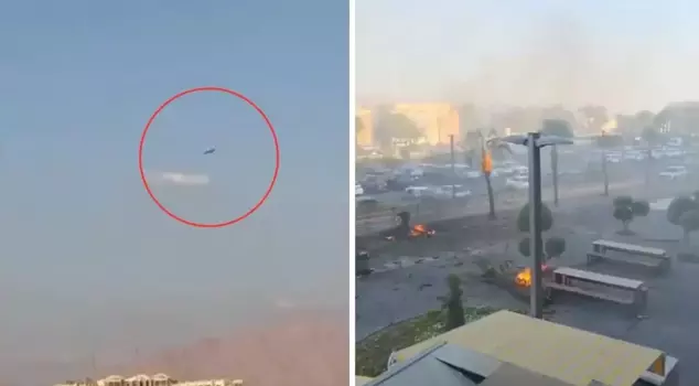 The Houthis hit Israel with a missile! The situation has turned into a battlefield.