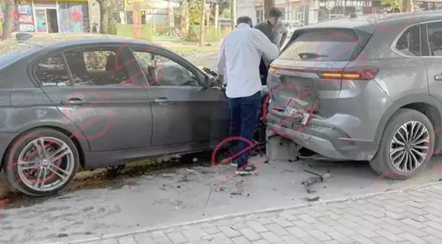 BMW crashed into Togg! Look at what happened as a result.