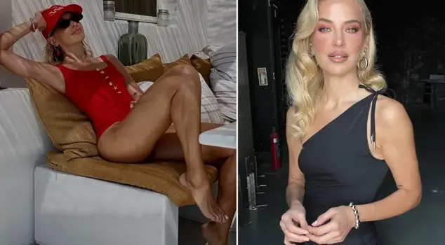 Burcu Esmersoy accidentally shared a naked photo of her husband.