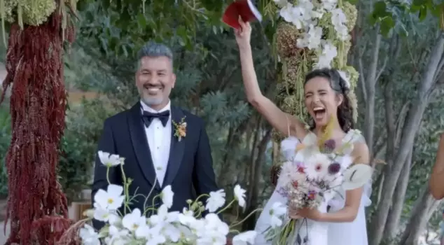 Tolga Akış and the phenomenon Gizem Kaya got married.