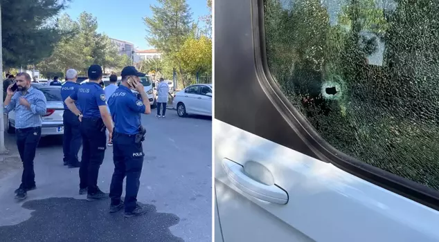 They opened fire on each other in front of the high school.