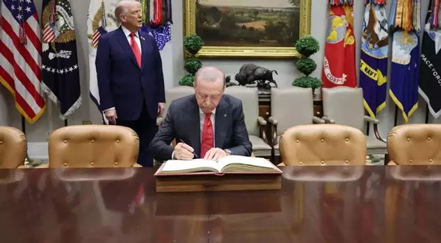 A gesture of a chair from Trump to Erdoğan.