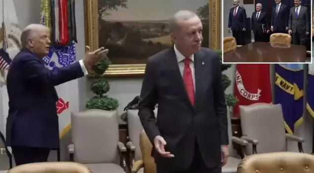 Trump to the Turkish delegation: They are very smart, I wish they weren't so smart.