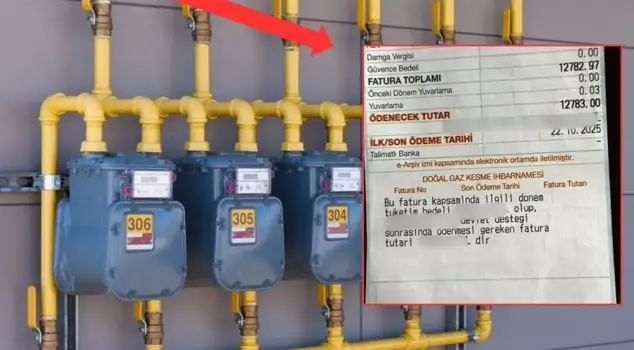 Natural gas bill shock! The amount received is jaw-dropping.