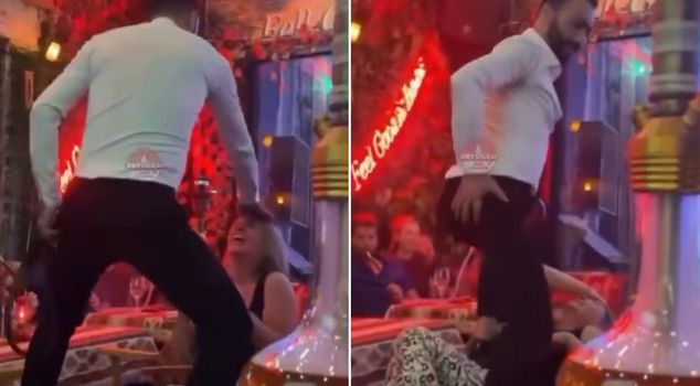 الموعد النهائي في فضيحة الرقص الفاضح! تم القبض عليه.