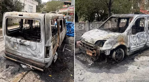 They set fire to the vehicle of the martyr's father.