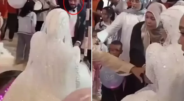 The wedding day turned into a nightmare! The groom had a heart attack and died while dancing.
