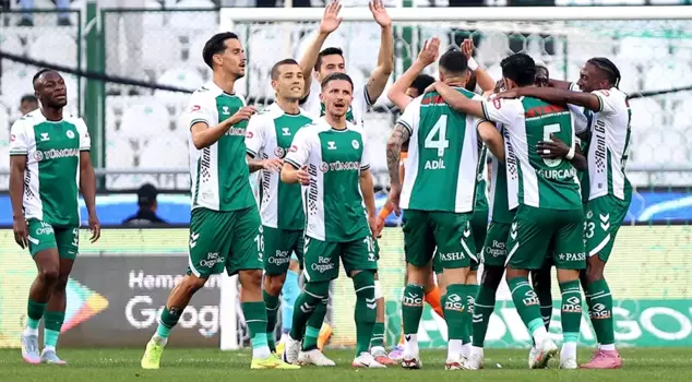 Konyaspor claimed the 3 points in a breathtaking match.