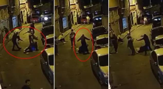 He first shot his relatives with a gun, then kicked them on the ground! They all turned out to be criminals.