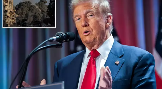 Trump said, 