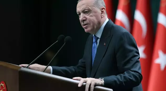 President Erdoğan is speaking after the Cabinet meeting.