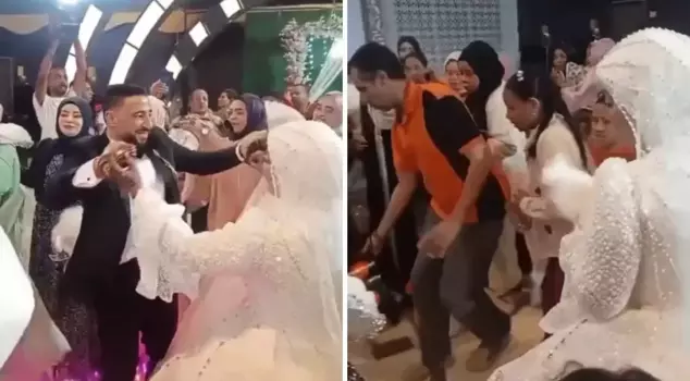 The groom suffered a heart attack and passed away while dancing with the bride at their wedding.