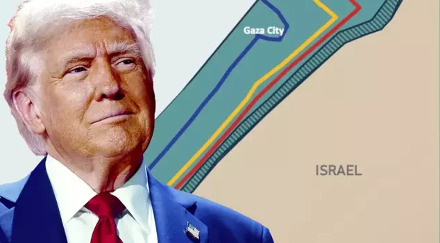 Here are the details of Trump's Gaza plan! The map has also been shared.
