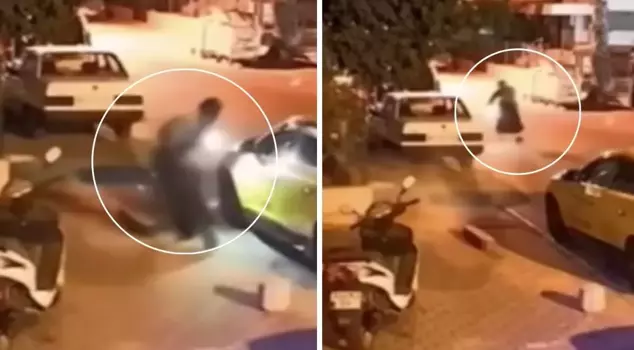He skated down the hill and rained down bullets! Those moments are on camera.
