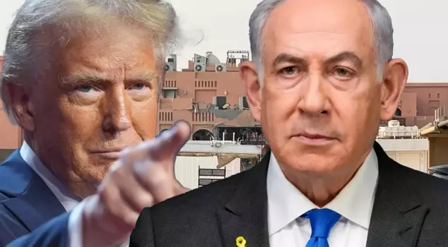 Netanyahu called the country he attacked while meeting with Trump and apologized.