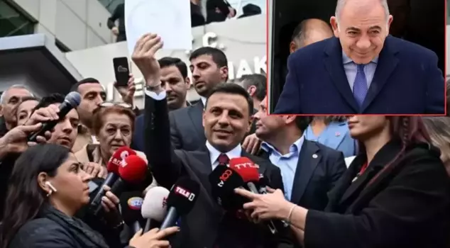 As soon as Özgür Çelik received the certificate of election, he confronted Gürsel Tekin.