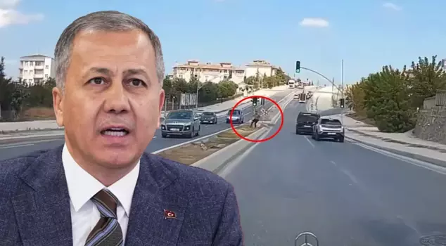 A driver who attacked another driver with a stone during a traffic dispute has been caught.