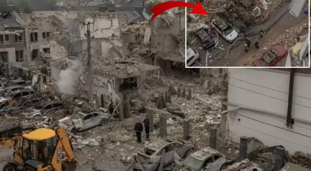 The capital of the country was turned into ruins in a 12-hour attack! The footage is horrifying.