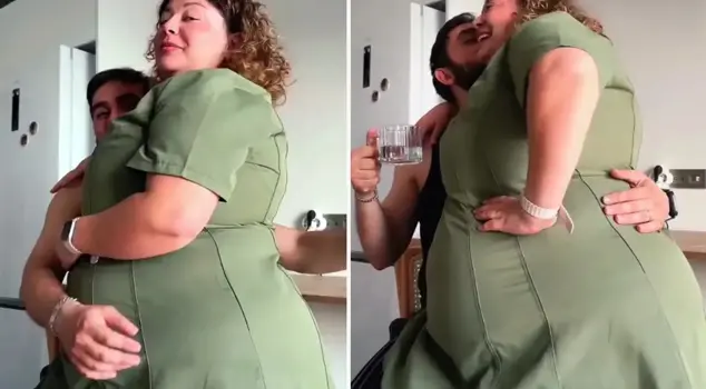 The transformation of a woman who lost 51 kilograms in 4 months.