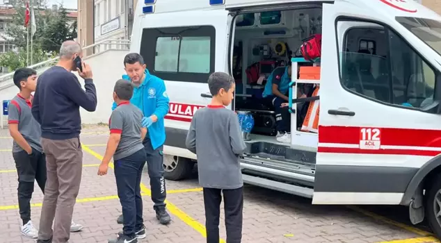 A student who pressed the fire alarm caused a stampede: 14 injured.