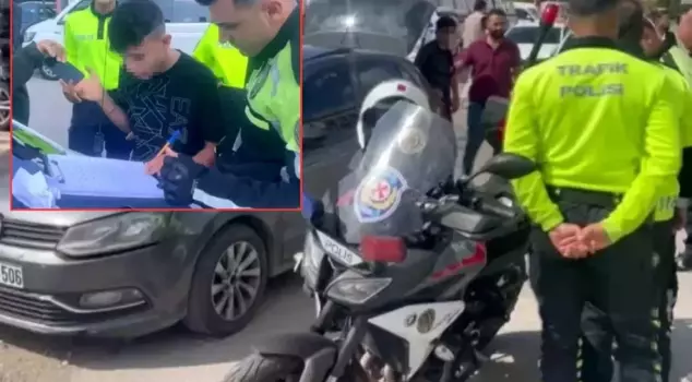 A 14-year-old boy stole his boss's car and took his girlfriend out for a ride.