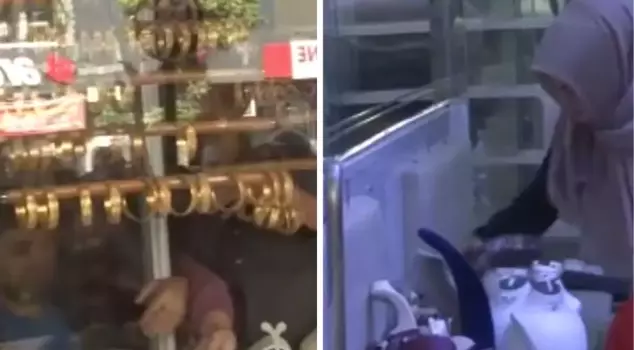 It has never been seen like this! The jeweler took the gold and ran away, and the victims looted the store.