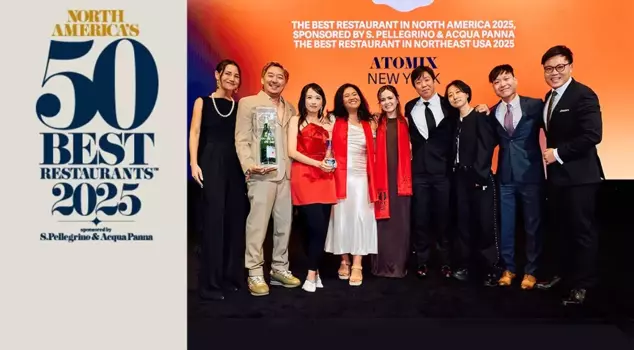The best 50 restaurants in North America have been announced: Atomix is at the top.