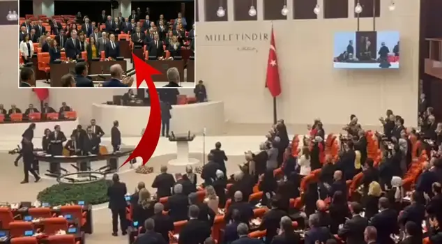 At the opening of the Parliament, the DEM Party and the İYİ Party welcomed President Erdoğan with a standing ovation.