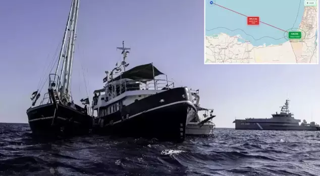 The Sumud Fleet has entered a high-risk area! Israeli drones are monitoring closely step by step.