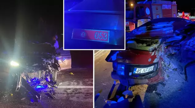 The official vehicle of AK Party Deputy Ayşen Gürcan was involved in a fatal accident! There are also many injuries.